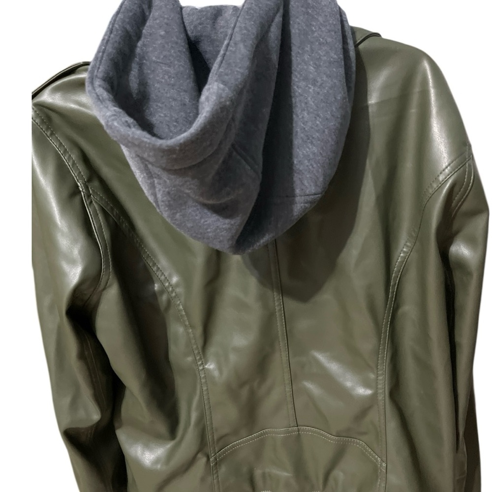 Torrid  Hooded Moto Jacket - Picture 2 of 4